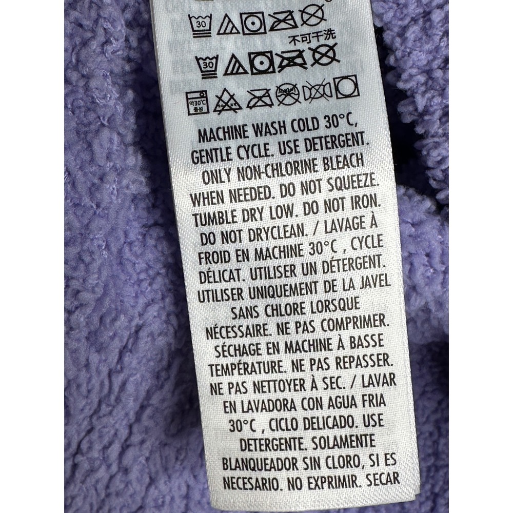 Disney Eeyore Sweater Small Purple Knit Winnie the Pooh Character Pullover - Picture 8 of 8